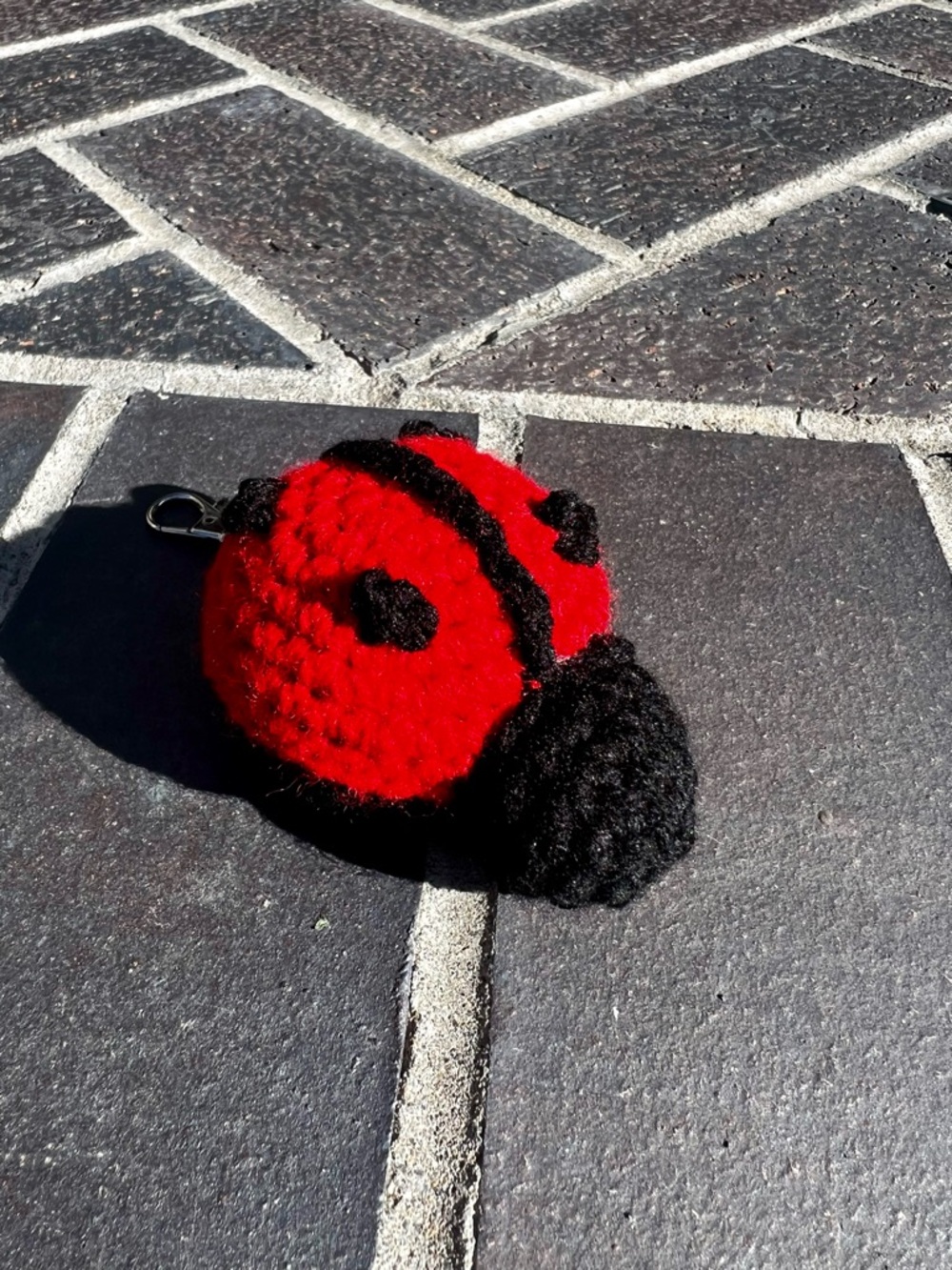 3/$20 Hand Crocheted Lucky Little Ladybug Keychain! - Picture 9 of 16